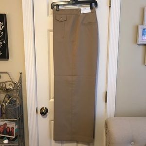 Anne Taylor NWT wide leg fit camel pant